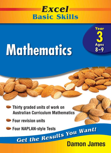 excel stem Excel Basic Skills - Mathematics Year 3